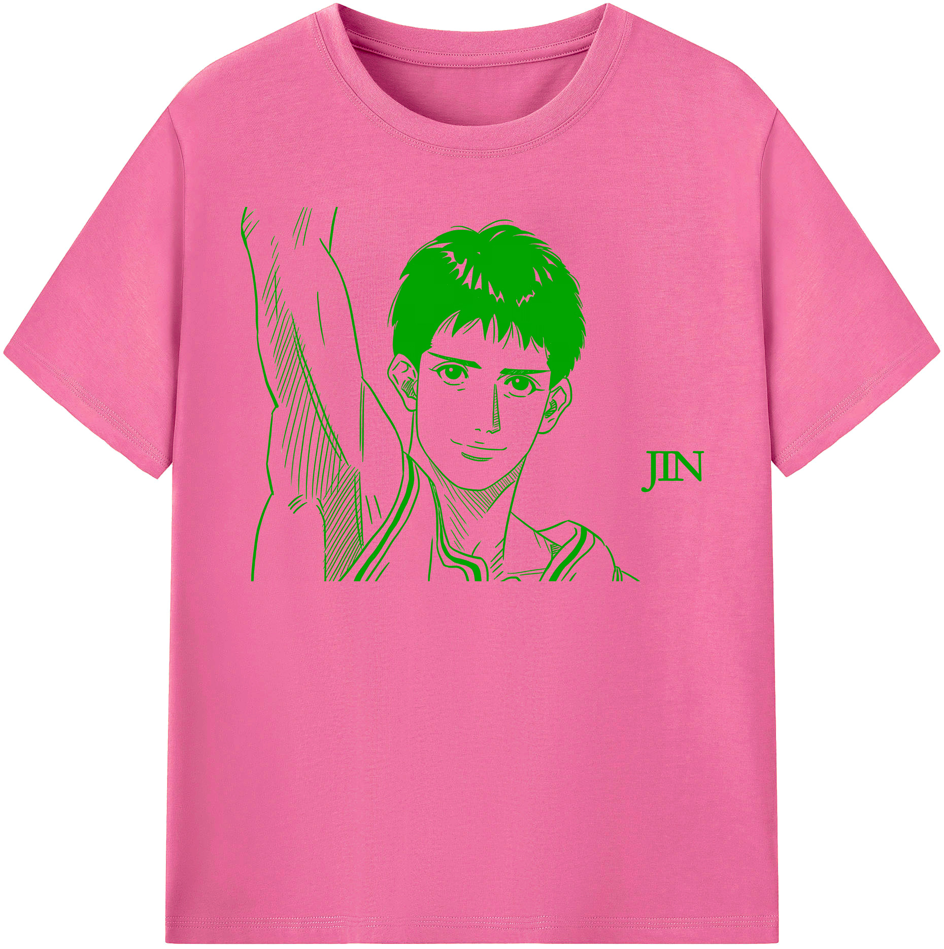 （画像用） SLAM DUNK／スラムダンク レディースカジュアルプリントTシャツ（綿100％）